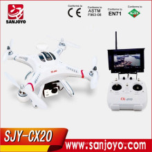 Juguetes modelo CX-20 2.4G 6AXIS 4CH FPV / GPS RC Quadcopter / drone / ufo / platillo dji phantom